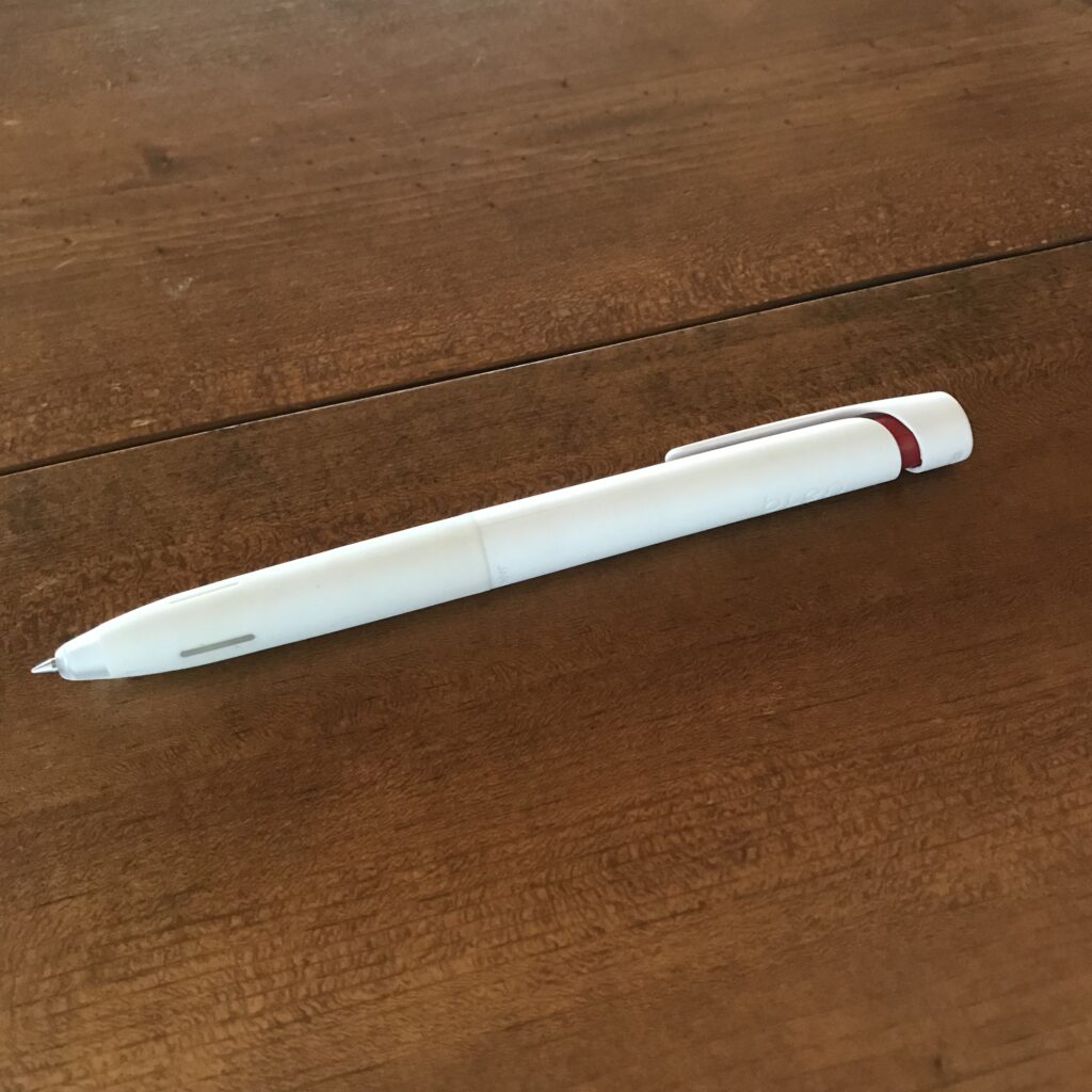 ゼブラblen0.5赤ボールペン　